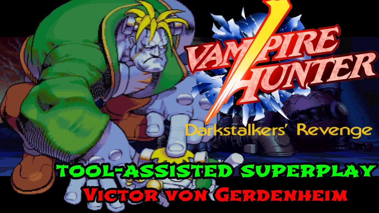 TAS】ヴァンパイアハンター (自称)最強キャラ・ビクトル - YouTube