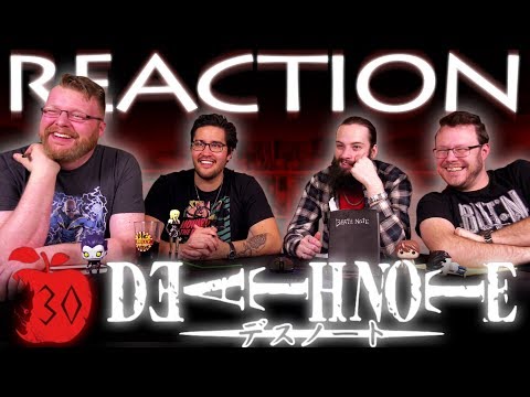 Death Note Episode 30 REACTION!! "Justice"
