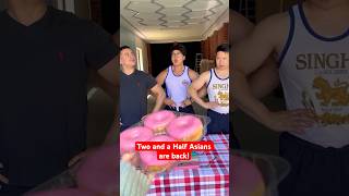 Who can eat FASTER? - Day Games #donuts
