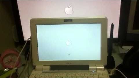 eeepc 1000h mac osx one min boot