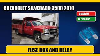 Fuse box location and diagram: chevrolet silverado_3500 2010 - Schema fusibili