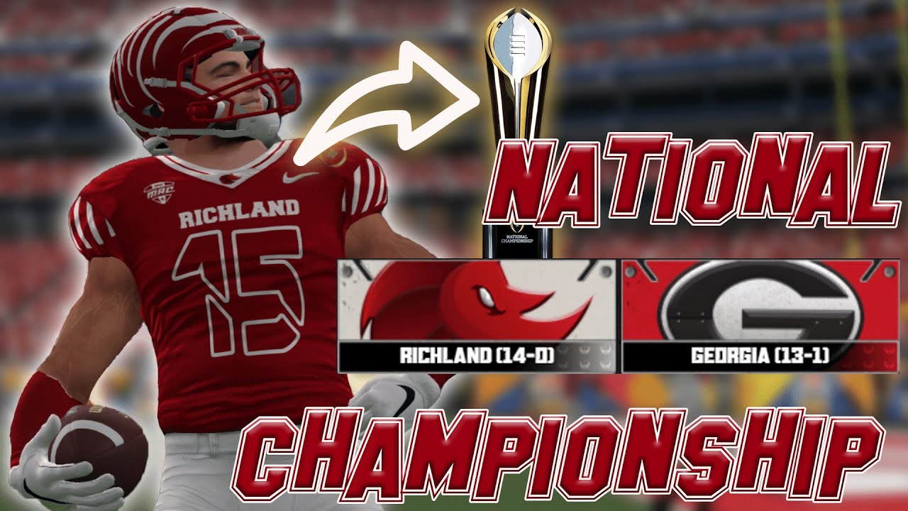 CFP National Championship History NCAA Football 14 YouTube