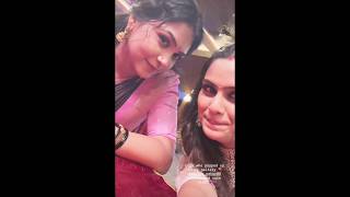 Gundeninda Gudigantalu Serial Meena & Shruthi Latest Video On Shooting Location
