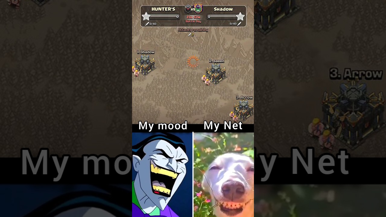 Coc Funny short video 😓😅 II Clash of clans II 