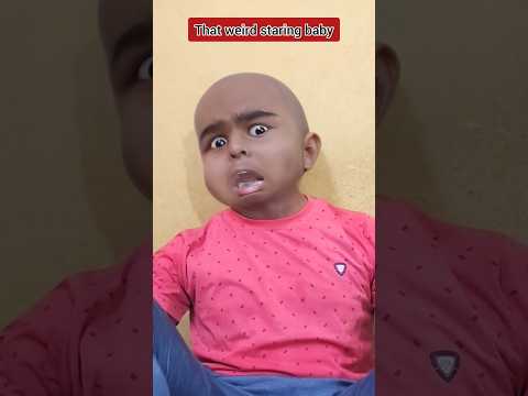 That weird staring