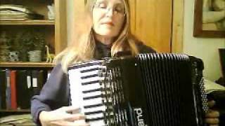 Villiruusu - The Wild Rose - Inarin Jarvi (Lake Inari) - played by accordiona