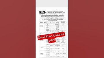 DSSSB TGT Exam Date 2024 | DSSSB Exam Date 2024 #dsssbpgtexamdate2024 #dsssb #viral#song#dopractice