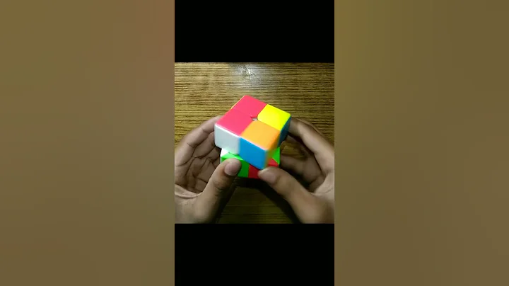 2×2 Cube Solve 😱 #shorts #rubikscube #2x2 #kingofcubers #trending