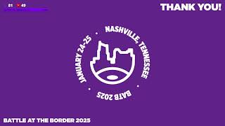 BATTLE AT THE BORDER 2025 - DAY 2 - KENDAMA COMPETITION - NASHVILLE, TN