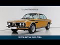 Lux classics 1973 bmw 30 csl 30csl rmatching numbers fully restored  sold