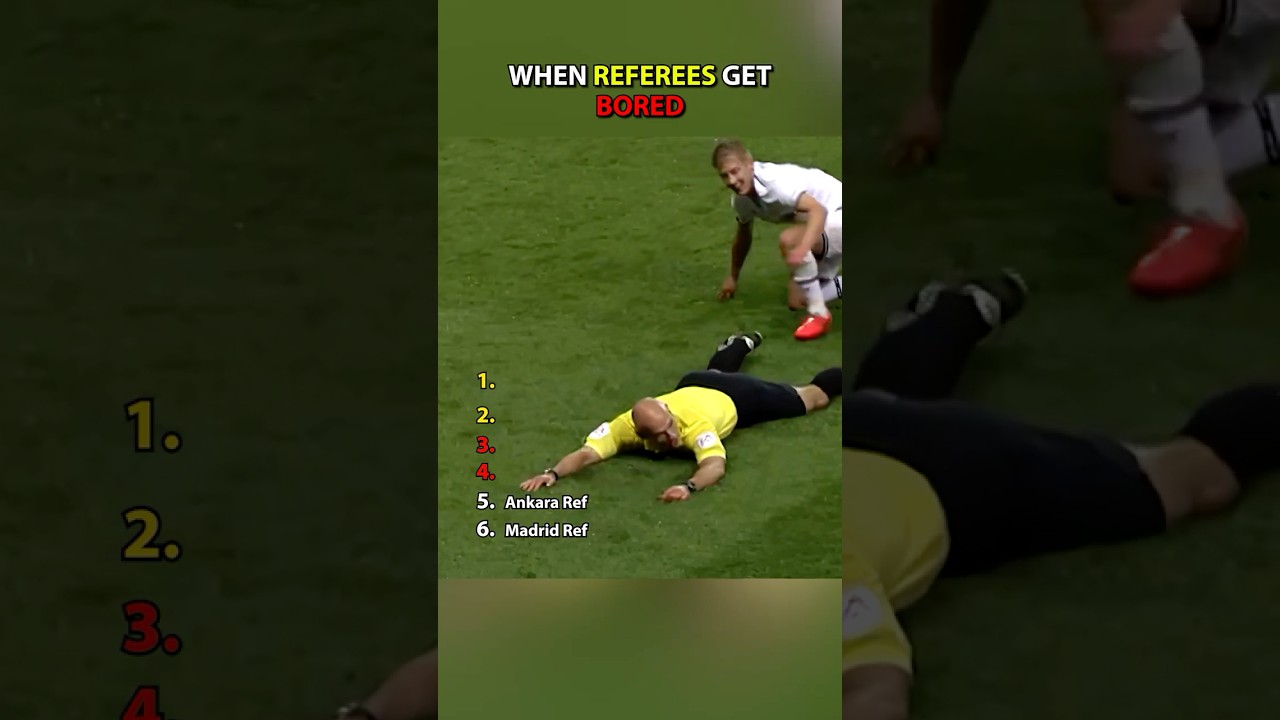 When Referee Get Bored