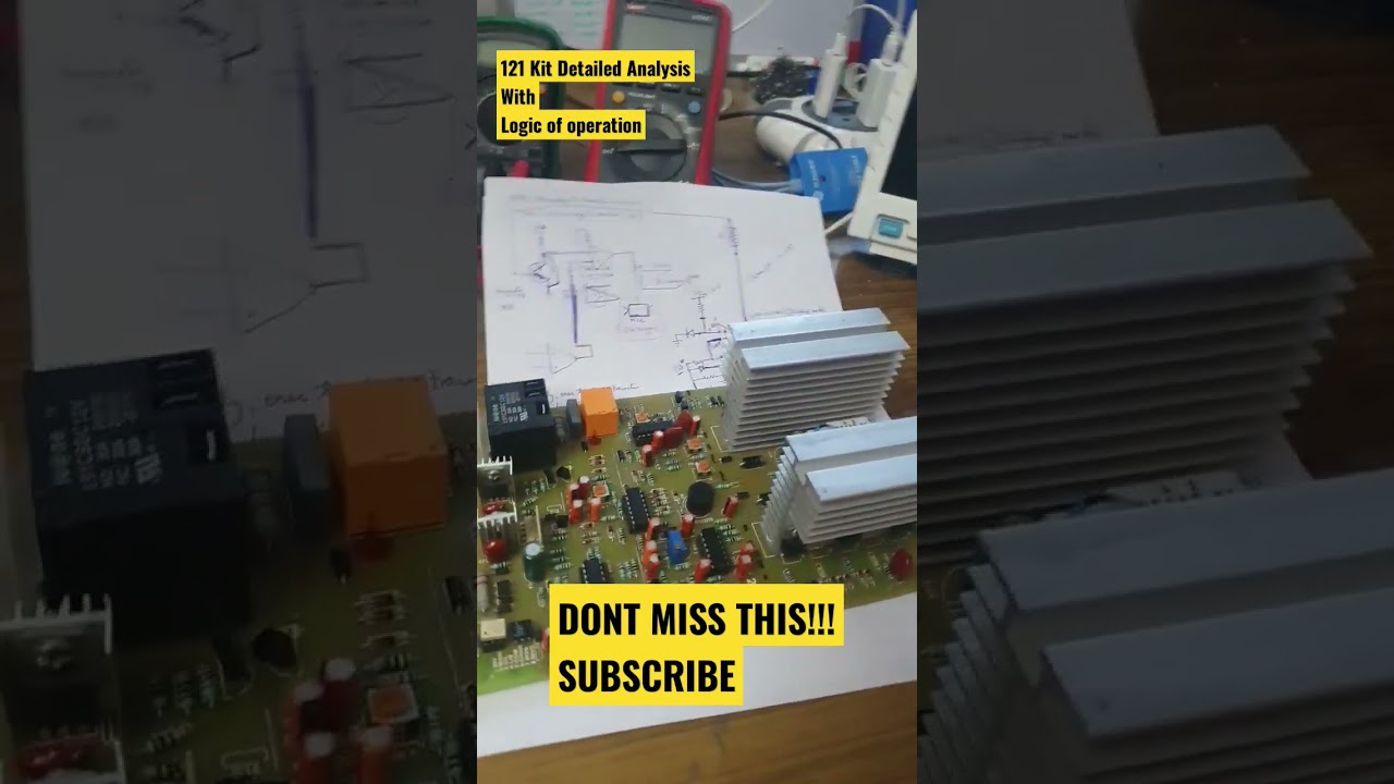 121 kit detailed circuit with logical analysis Coming soon!!!!!