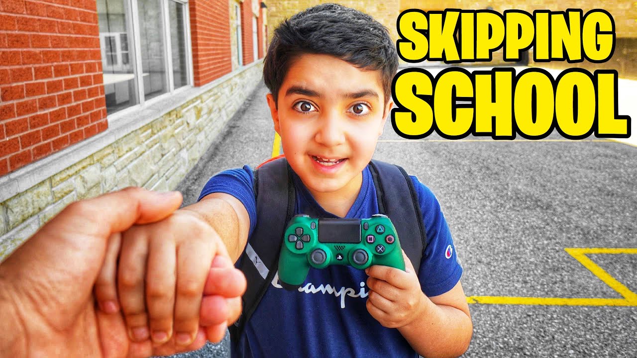 Picking Up My Little Brother EARLY From Summer School To Play Fortnite