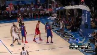 2-24-12 Rising Stars Challenge: Demarcus Cousins Alley-Oop Slam