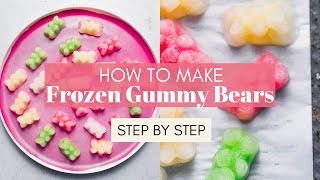 Frozen Gummy Bears (Viral TikTok Recipe) screenshot 4