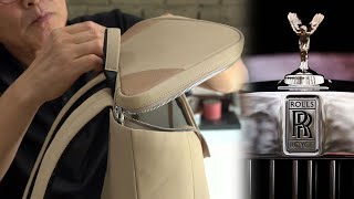 How $500,000 RollsRoyce Becomes a Back Pack. Wonderful! Korean Upcycling Factory