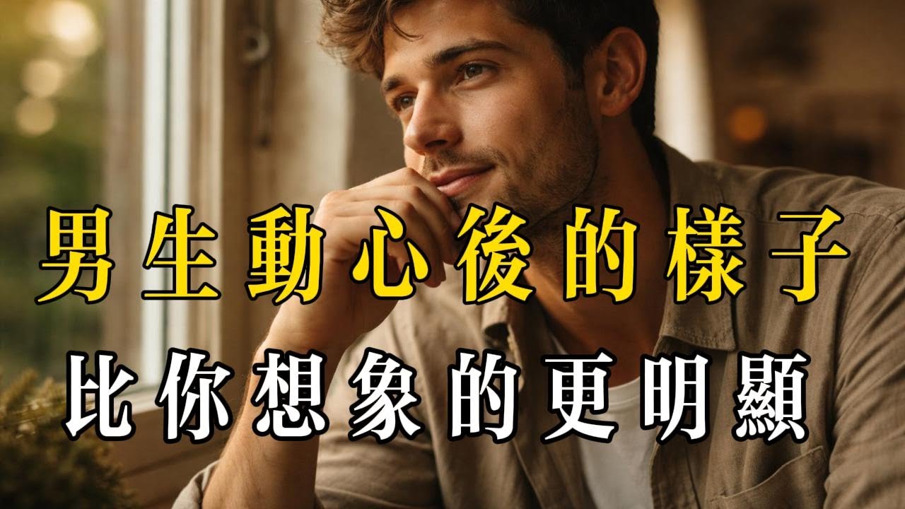 男生動心後的樣子，比你想像的更明顯，喜歡你的樣子，藏不住