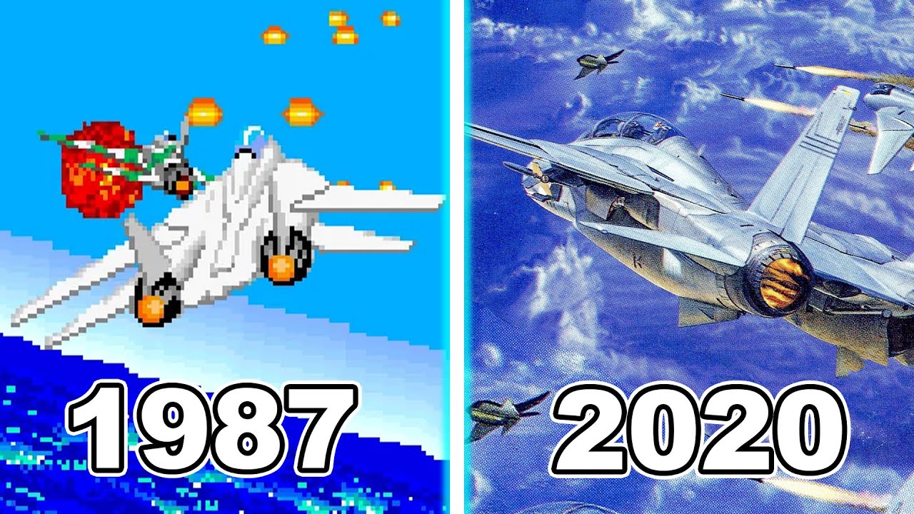After Burner Game Evolution (1987 - 2020)