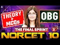 NORCET 10 Mains OBG | NORCET 10 Mains Theory + MCQ Questions | NORCET 10 Mains Revision Class #OBG
