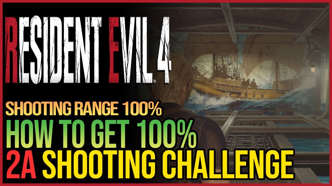 Shooting Range 2A 100 Result Resident Evil 4 Remake YouTube