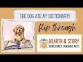Hearth &amp; Story | The Dog Ate My Dictionary Flip Through Video | 6th Grade Homeschool Language Arts