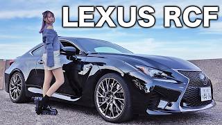 Can a woman handle the Lexus RCF? Check out the interior and