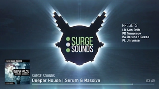 Deep House Presets for Xfer Serum & NI Massive