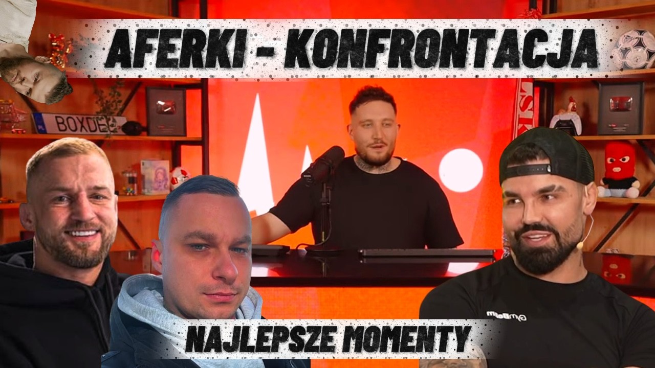 BOXDEL AFERKI - KONFRONTACJA: TYBURSKI, WRZOSEK, FALA HEJTU (NAJLEPSZE MOMENTY)