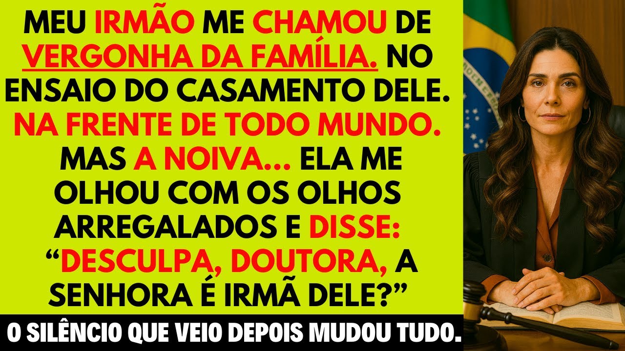 Ele me chamou de vergonha… até a noiva dele me chamar de ‘Excelência’ na frente de todos
