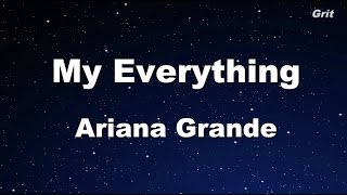 My Everything - Ariana Grande Karaoke【With Guide Melody】 chords