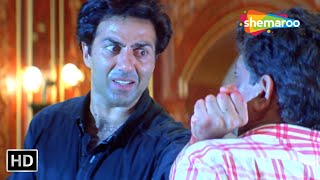 देख मेरे खून का रंग लाल हैं लेकिन तेरा..... | Sunny Deol Zabardast Dialogue | Scene (Hd)