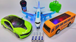 3D Lights Airbus A380 and 3D Lights Rc Bus, 3D Lights Rc Car, bus, rc car, remote car, airbus, plane