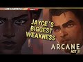 Jayce&#39;s biggest weakness (ARCANE Act 2 spoilers) #shorts #arcane
