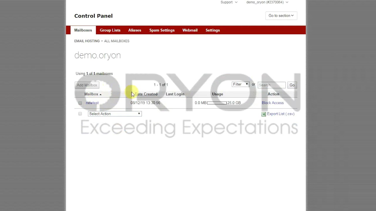How To Rename An Email Account In Cloud Admin Panel YouTube
