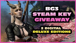 Baldur's Gate 3 Steam Key Giveaway Announcement!