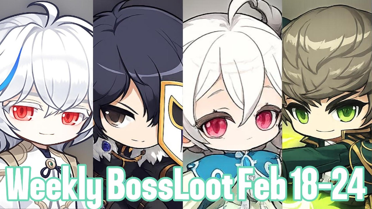 [GMS Hyperion] Weekly Boss loot - Feb 18-24