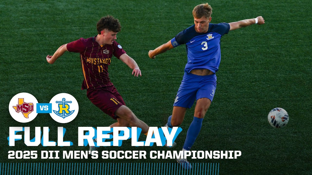 Midwestern State vs. Rollins: 2025 NCAA DII men's soccer championship | FULL REPLAY