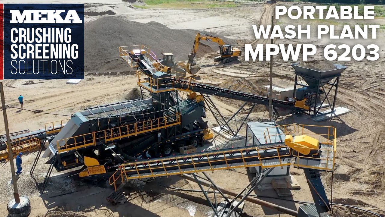 Portable Wash Plant | Equipments and Operation