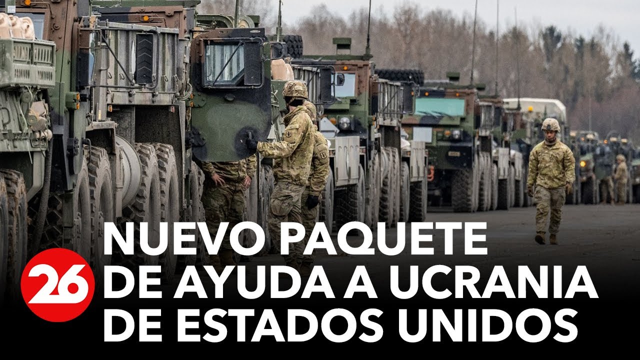 EE.UU anuncia un nuevo paquete de ayuda militar a Ucrania