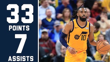 Mike Conley 33 Points 7 Assists FULL Highlights vs Clippers