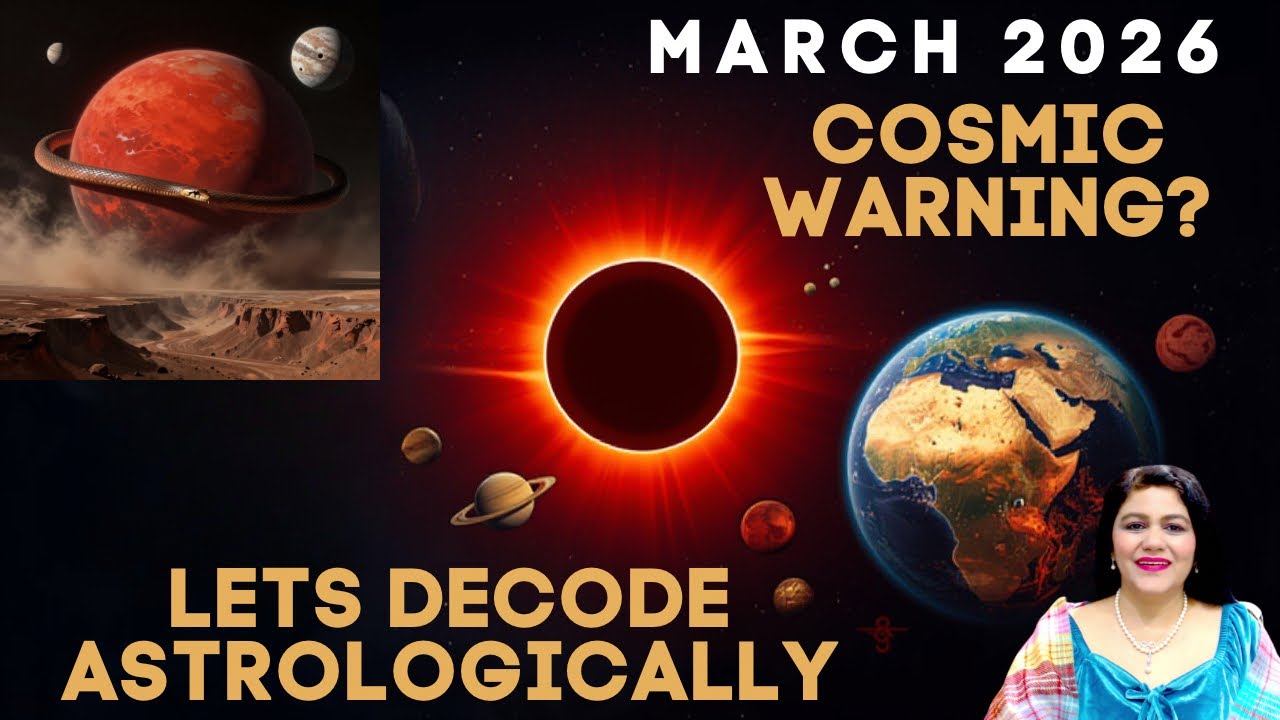Напряженность на Ближнем Востоке и затмение в марте 2026 года: что говорят планеты | Ведический а...