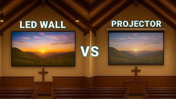 LED Wall vs. Projector: What’s Best for Your Church in 2025?
