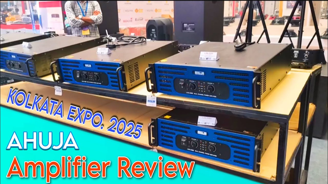 KOLKATA EXPO. 2025 AHUJA AMPLIFIER REVIEW 