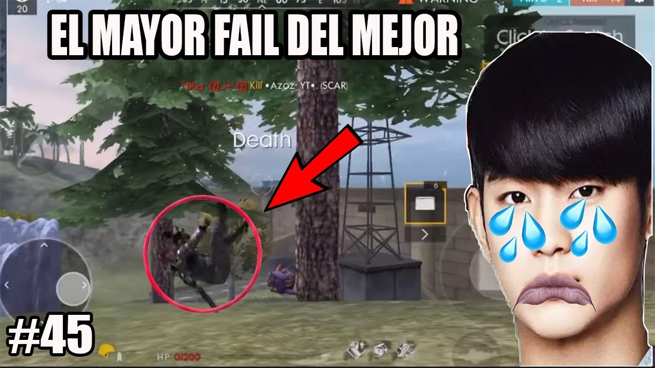 ¡AZOZ COMETIO EL MAYOR ERROR (FAIL) DE SU VIDA! FREE FIRE #45 camera iphone 8 plus apk