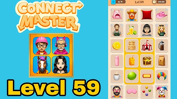 Connect master match puzzle level 59 solution walkthrough 