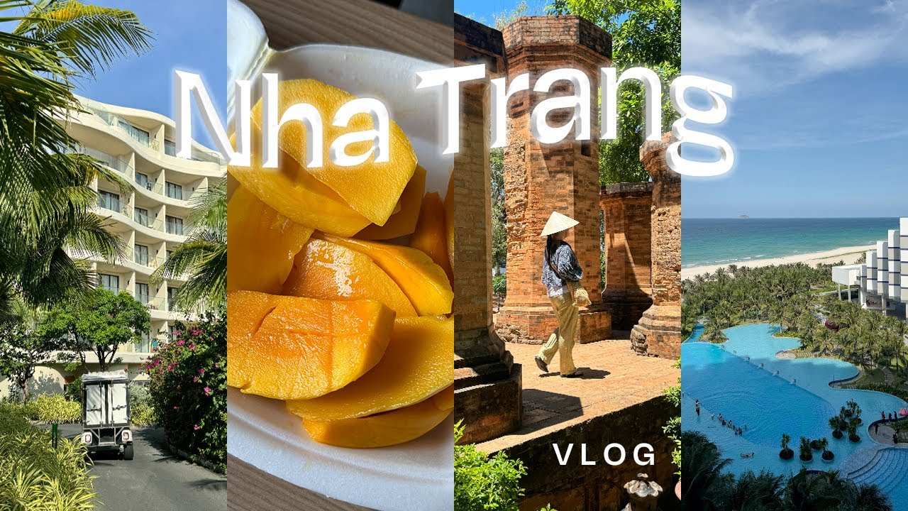 🇻🇳3박 5일 나트랑 여행 vlog | 시내 일정 도장깨기•시내 호텔•야시장•포나가르 사원•아나만다라 깜란 리조트