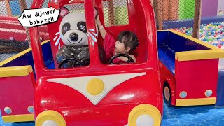 Panda Nangis Kena Jewer Bermain Di Playground Video Anak Bermain Sehari Hari