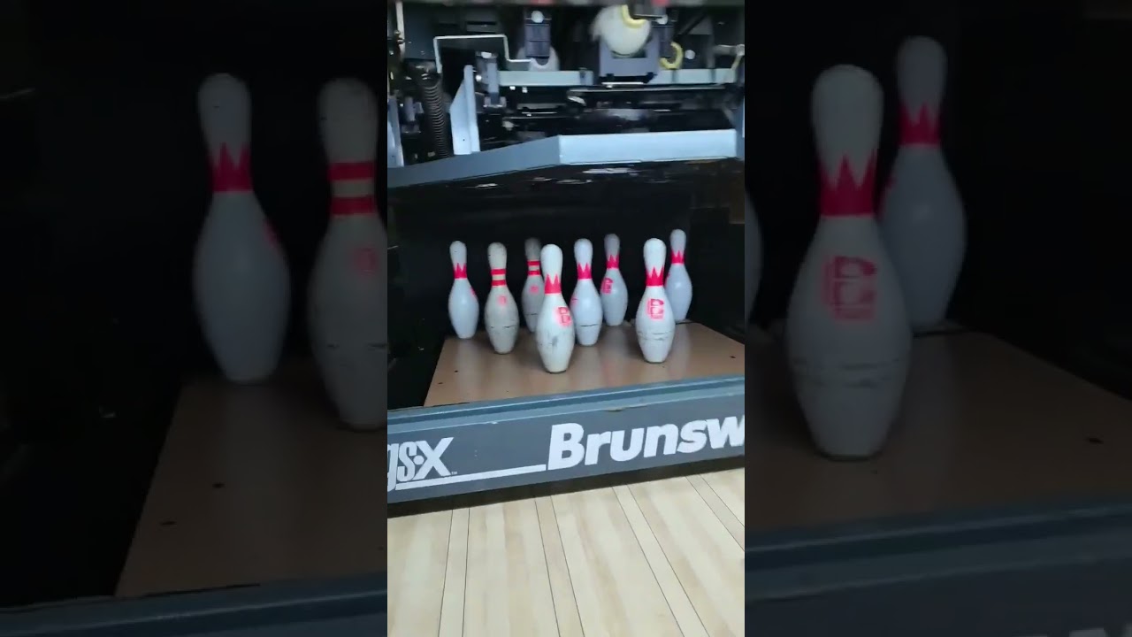 brunswick bowling machines spotting tong droping #gsx