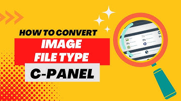 How to convert Image file type in cPanel? | @codewithtechhack