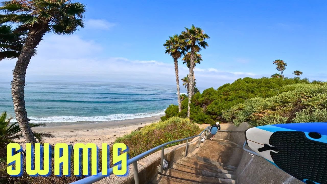 Surfing Vlog: Scott Burke Foamie at Iconic Swamis 🌊🏄‍♂️